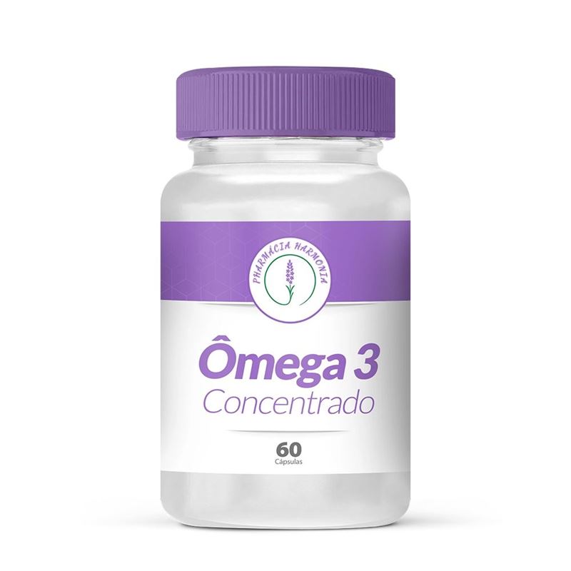 Ômega 3 Concentrado 60 Cápsulas