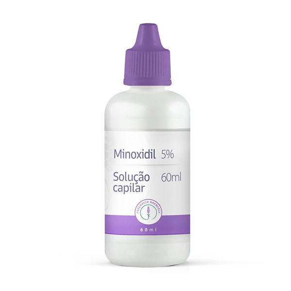Minoxidil 5% / Solução capilar 60ml